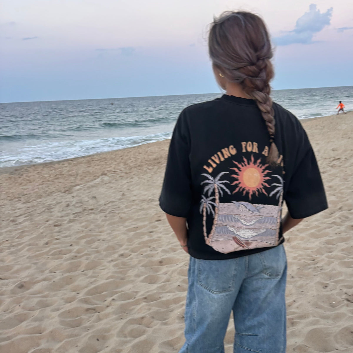 Tie-Dye Unisex boxy T-Shirt