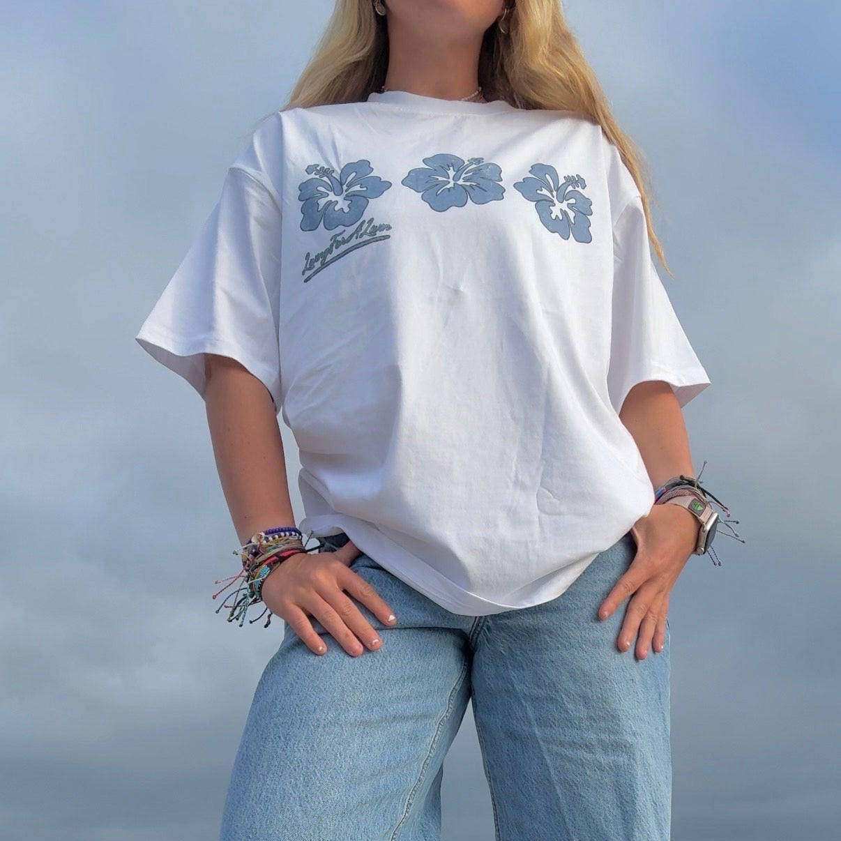 Hibiscus Loose Tee