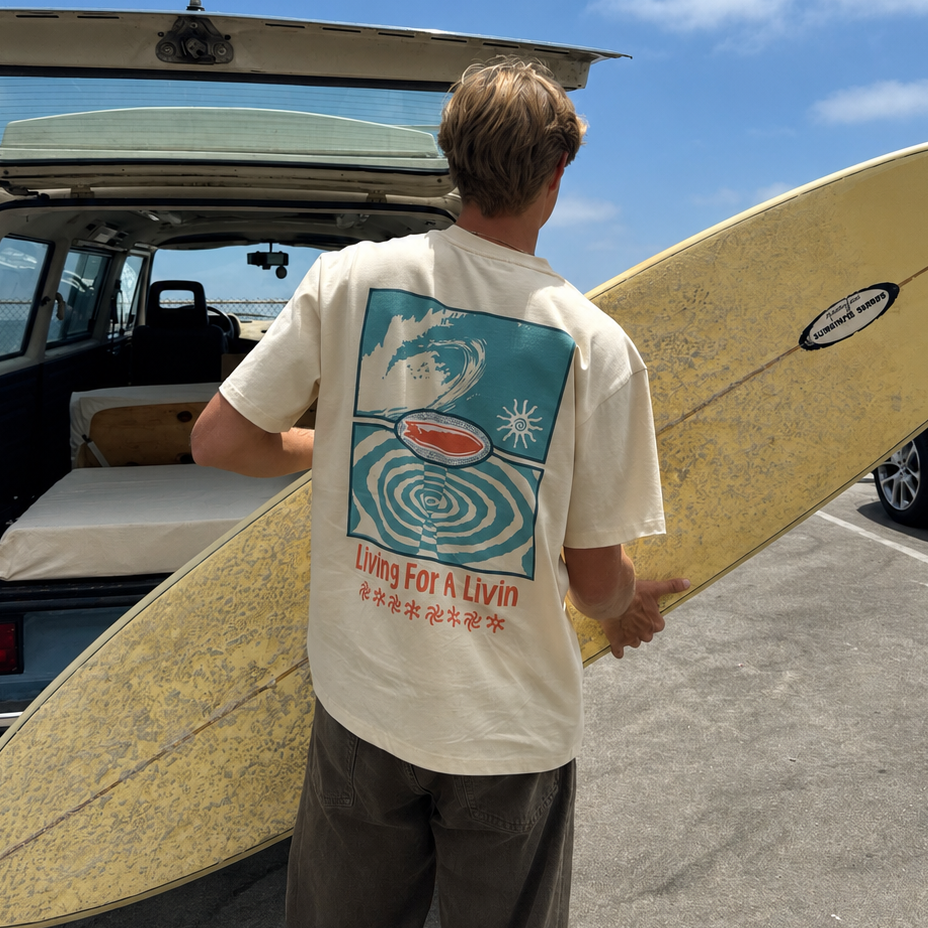 Big Wave Back Tee