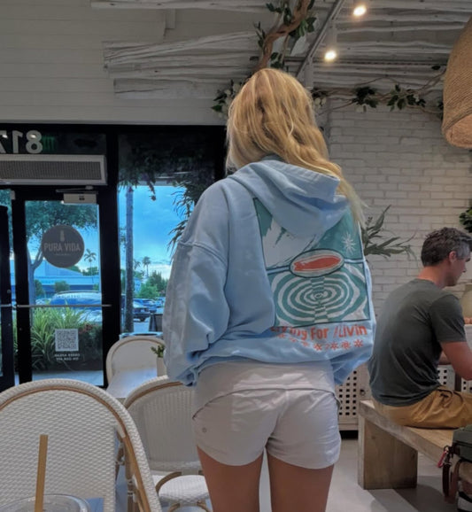 BIG WAVE BACK HOODIE